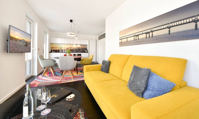 Seebad Heringsdorf Apartment | Quartier Eichenweg 02 - Apartment with unique character