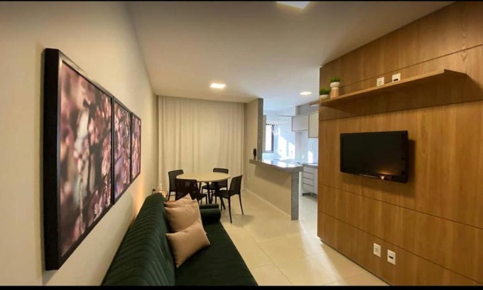 Ondina Apartment | Quarto e sala em Ondina 50 metros da praia