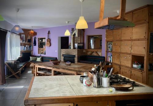 Lajes das Flores House | Quarto Limao Casa citrina