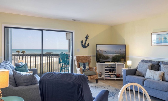 Emerald Isle Condo | Queens Court 3102, Almost Oceanfront Condo in Emerald Isle, NC!