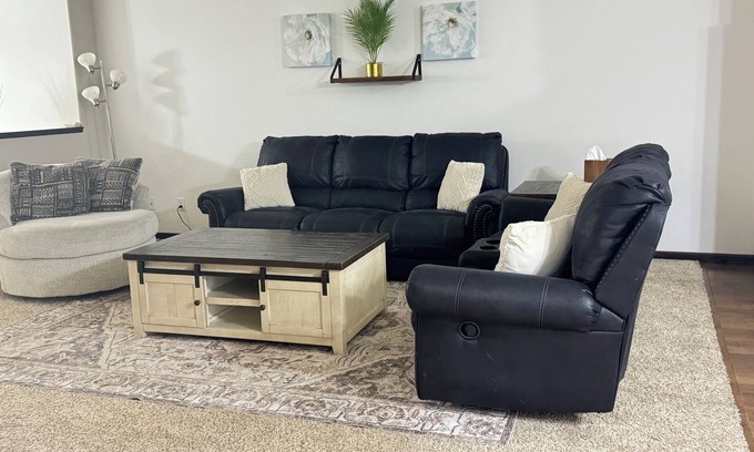 Moorhead House | Quiet Comfort · Spacious Home with Hot Tub & Cozy Vibes