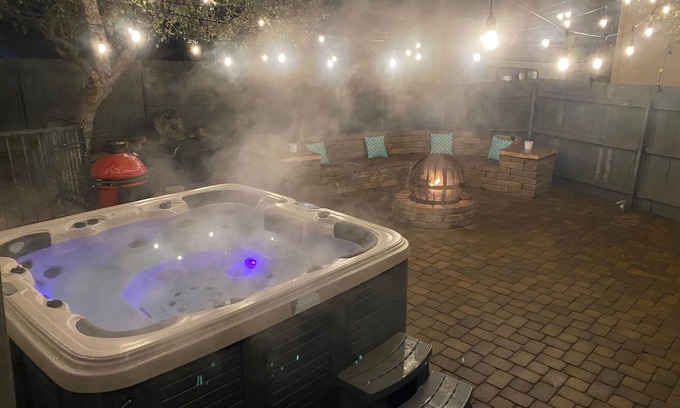 Prescott House | Quiet Downtown House: Private Yard w/Hot Tub; Great Location; Family Hideout