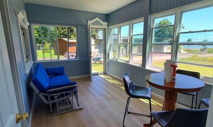 Dunkirk Cottage | Quiet lakeview deluxe cottage borders bird santuary 250 feet from the beach.