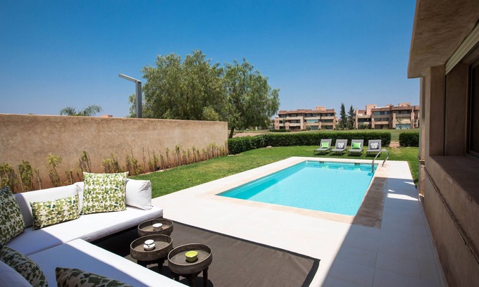 Menara Villa | Résidence Prestigia- Golf Montgomery- VILLA private pool- 3 bedrooms