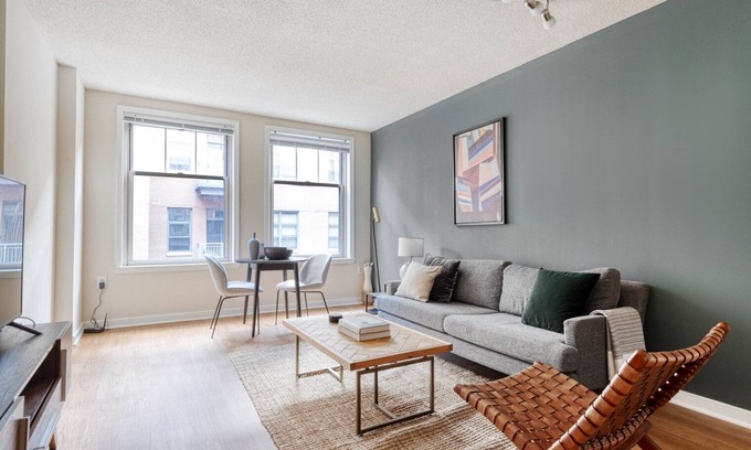 West End Apartment | Rad Foggy Bottom 1BR w/Gym, DM, Rooftop, nr. Georgetown, by Blueground