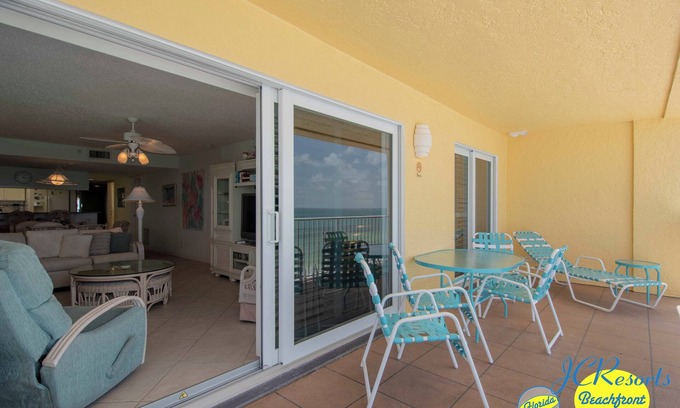 North Redington Beach Condo | Ram Sea 503 is a top floor SILVER tier 3bedroom/2bath Gulf front condo