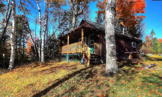 Rangeley Cabin | Rangeley Lakefront Cabin. Close to Town. Boat Dock on Property.