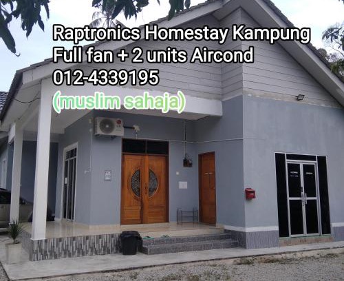 Kampung Chengal House | Raptronics Homestay Kampung