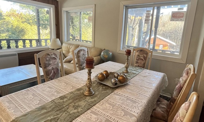 Rawdon Ski Chalet | Rawdon Chalet Steps To Ski Mont Calm & Water falls