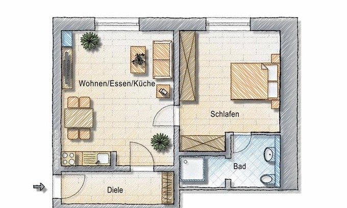 Bosen Apartment | Relax Apartment - JUNIPRO Apartments