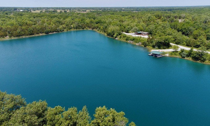 Mexico Other | Relax fish/play: Pvt 25-acre clear Blue Lake w/home that sleeps 10 comfortably.