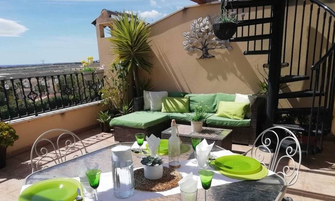 Mutxamel Apartment | Relax in a beautiful penthouse/Relax at this Penthouse