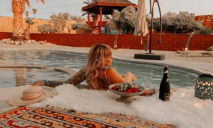 Twentynine Palms House | Relaxing Private POOL and Jacuzzi Joshua Tree Home