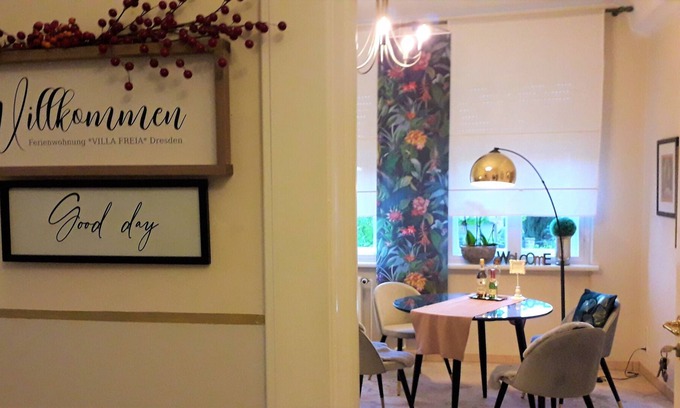 Leubnitz-Neuostra Apartment | *Relaxing time-out in a historic Dresden villa with garden