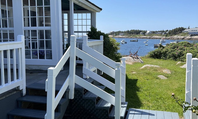 Matinicus House | Remote Maine island cottage with harbor and ocean side views