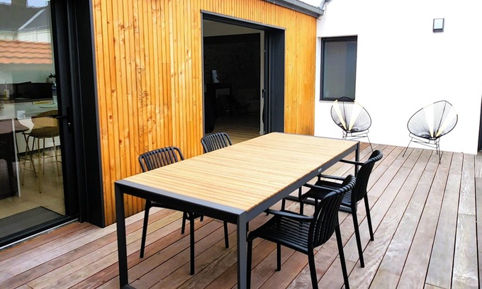 Pornic House | Renovated 90m2 town center house 3 mn from the Old Port and 15 mn from the beaches