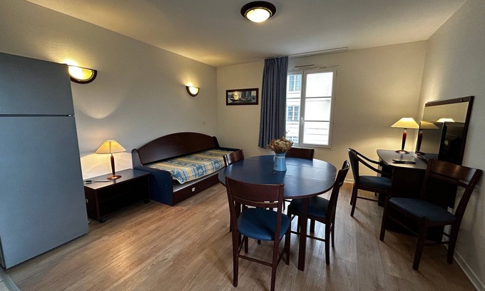 La Roche-Posay Apartment | Renovated apartment near Thermes with pool and Wi-Fi