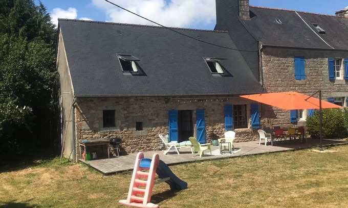 Plufur House | Renovated stone house in Brittany