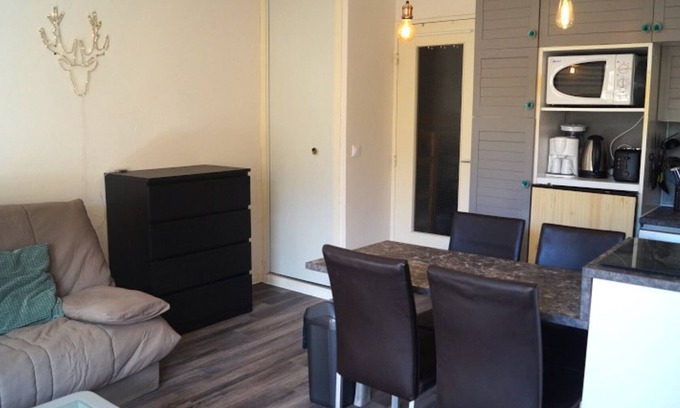 Le Super-Sauze Apartment | Renovated Studio with Terrace at the Foot of Super Sauze Slopes