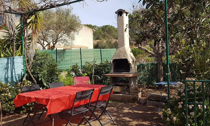 Molini Apartment | Rental Porticcio Agosta Air conditioning 200 m from the sea, garden and barbecue