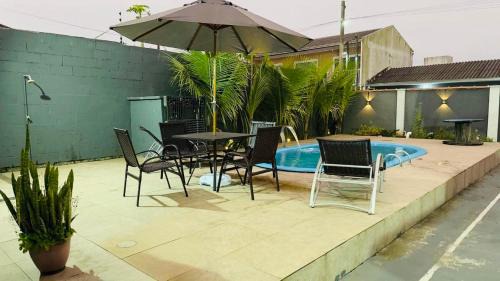Matinhos House | Res 40 m do mar Piscina Ar Cond nos quartos