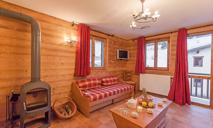 Lanslevillard Apartment | Residence Les Balcons de Val Cenis Village * - 7 Room Duplex Apartment 12/14 People