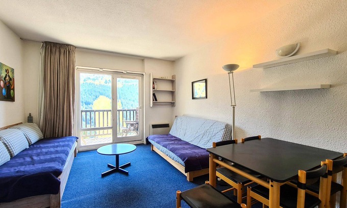Flaine Apartment | Residence Andromede - Studio for 4 People
