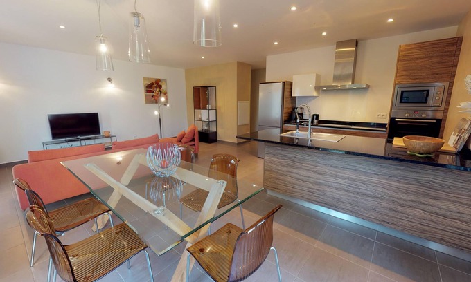 Calvi Apartment | Résidence Catherine - Magnificent apartment with Swimming pool 95m² 3 bedrooms (6)