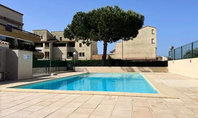 Marseillan Plage Apartment | Residence Clos Des Pins I (res. - Residence with pool