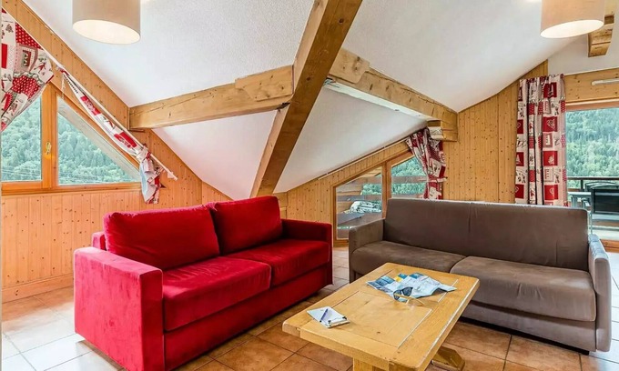 Vaujany Apartment | Residence La Cascade - 3 Rooms Coin Montagne 8 People
