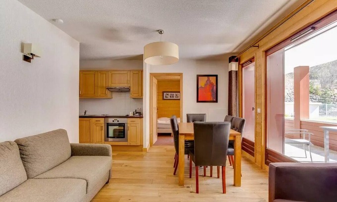 Vallorcine Apartment | Residence Les Portes du Mont Blanc * - 3 Room Apartment 5/6 People