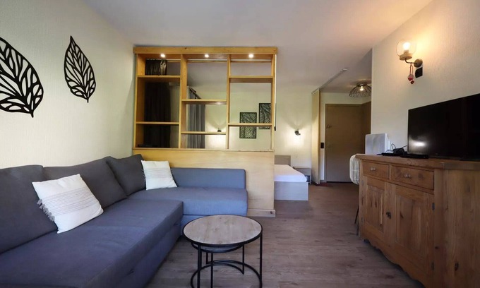 Les Houches Apartment | Residence Prarion 1 - Studio for 4 People