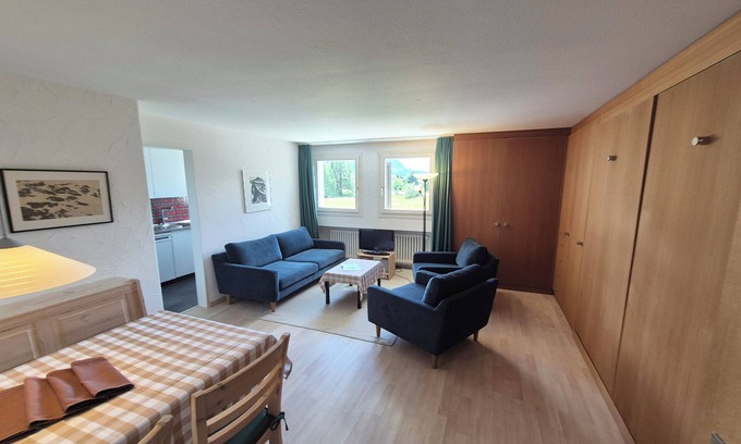 Sils-Maria Apartment | Residenza Lagrev - 2 room flat no. 211 - type 20A - 2nd floor - west