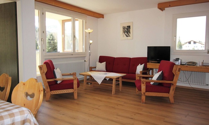 Sils-Maria Apartment | Residenza Lagrev - 2 room flat no. 112 - type 21B - 1st floor - south