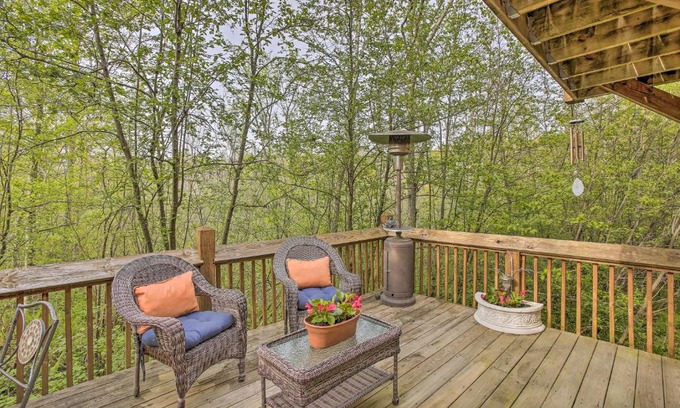 Oceana County House | Resort Cabin with Fire Pit Golf, Hike and Play!
