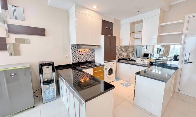 Surabaya Apartment | Restful And Simple 2Br At The Via And The Vue Apartment