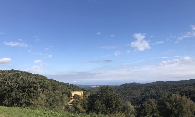 Santa Pellaia Villa | Restored farmhouse with pool, tennis and sea views in the Costa Brava