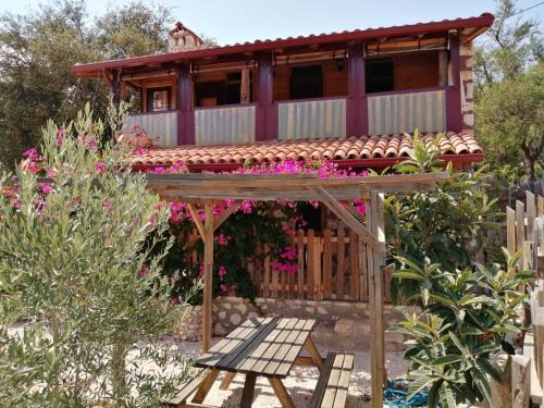 Demre House | Restored stone house with terrace and gardens