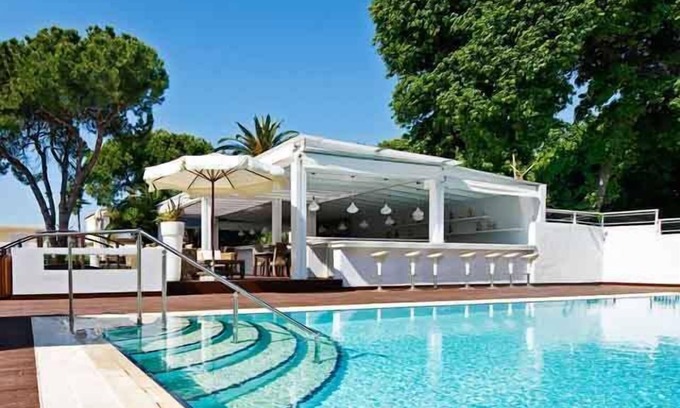Ialyssos Condo | Rhodes Imperial Suite, chilling in Private Pool