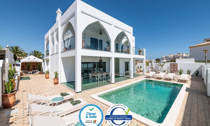 Gale Villa | Riad Matias Galé - Luxury, private pool, AC, free wifi, 5min from the beach