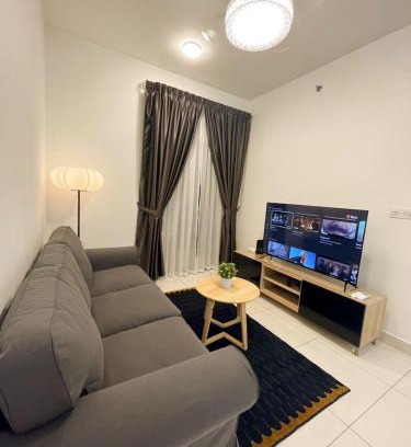 Jenjarom Apartment | Rimbayu Amber Residence 3BR Quayside Mall Near to Masha Oasis Tenby KLIA