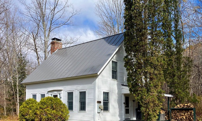 Plymouth House | Riverfront dog-friendly house w/fireplace, close to Killington & Okemo resorts