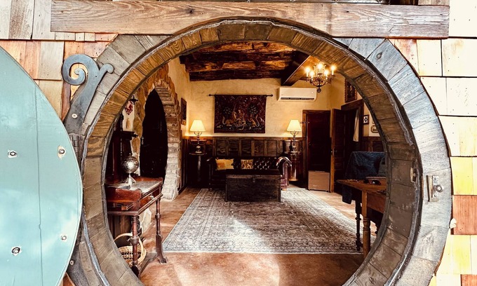Newell Cabin | Riverview Hobbit Retreat on 100 Acres