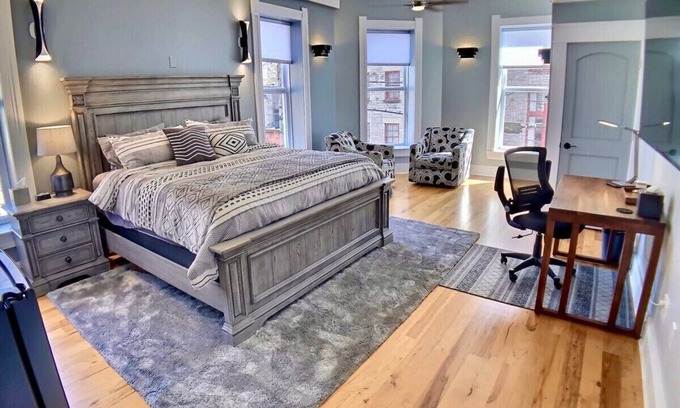 Eureka Springs Historic District Apartment | Rock House North Side Suite, Downtown, VIP Parking