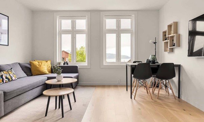Sandviken Apartment | Rolige Omgivelser & Enkel Innsjekking I NY i 2023