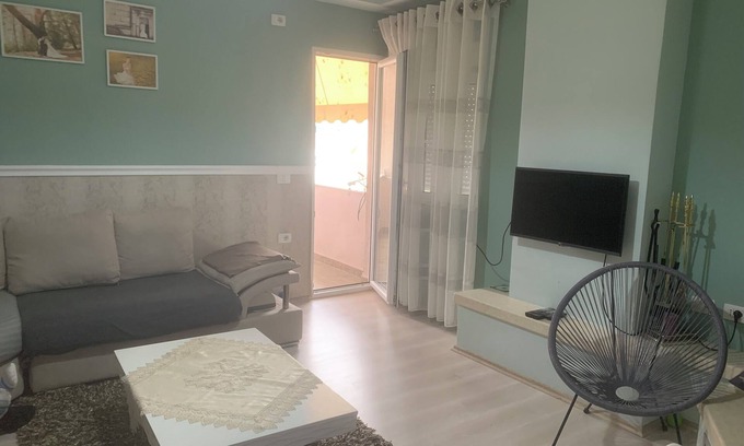 Pogradec Apartment | Romance π nVery romantic apartment with Ohrid Lake view and a fireplace