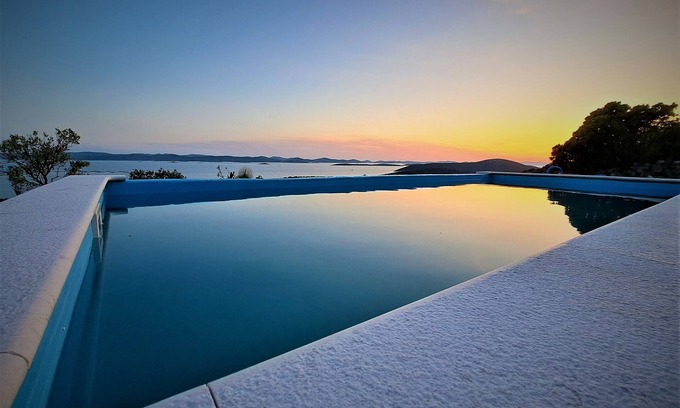 Tkon Villa | Romantic isolated villa with pool surrounded by pure nature.