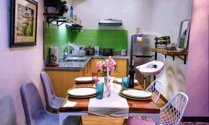 Cagayan de Oro Condo | Romantic Purple 1-Bedroom 5-8 pax in CDO