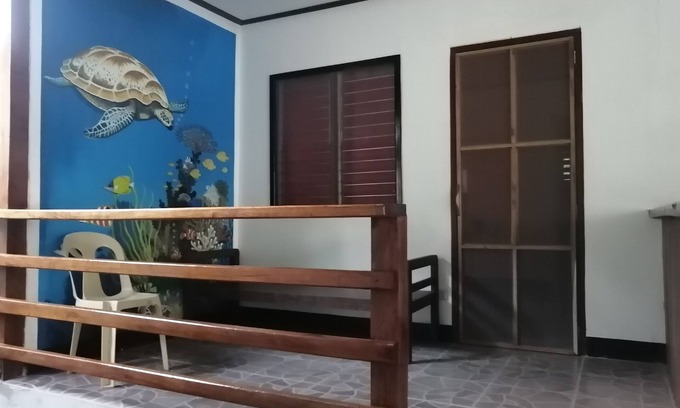 Port Barton House | Room#1 with Terrace 5 min walk to the Beach and to the Town center.