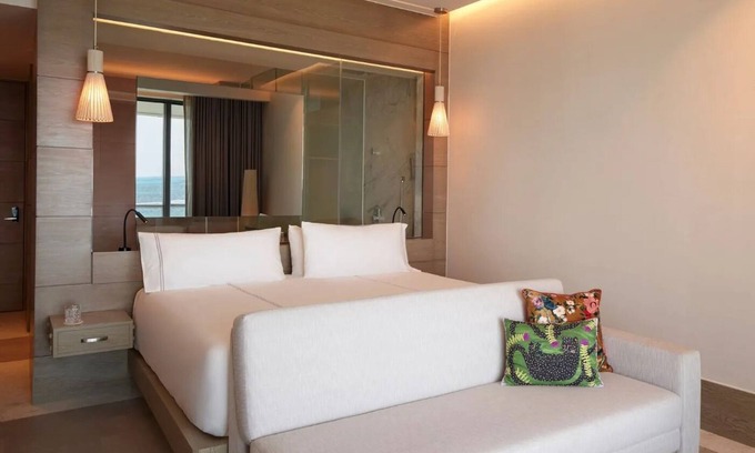 Playa Mujeres Hotel | Room w/Balcony facing the Sea in Tranquil Beachfront Resort w/Outdoor Pools